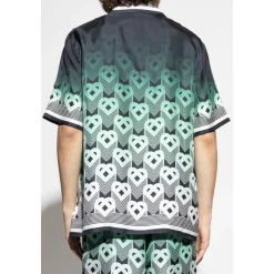 Seidenshirt mit Tasche
