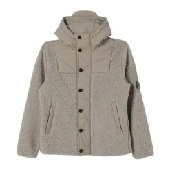 Sherpa Fleece Kapuzenjacke
