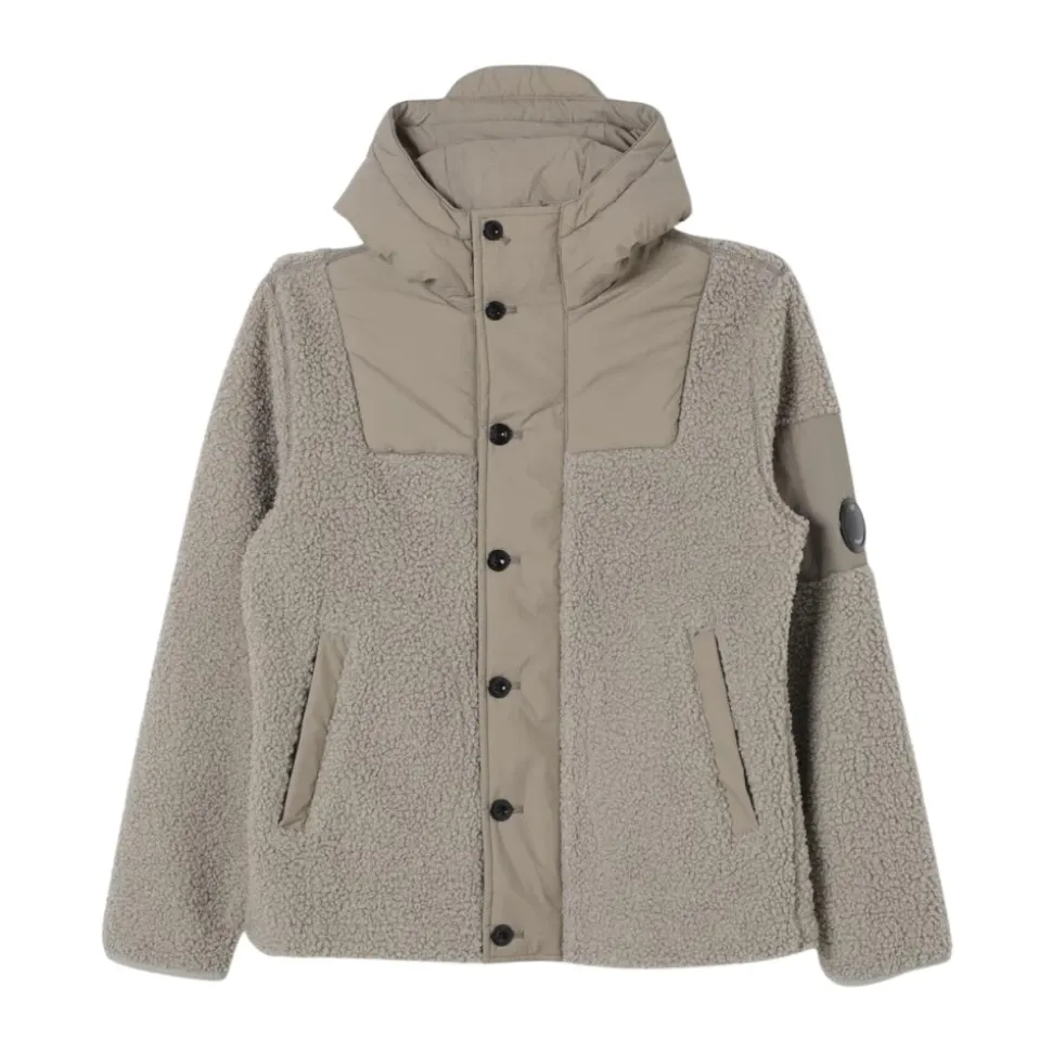 Sherpa Fleece Kapuzenjacke
