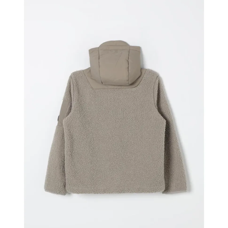 Sherpa Fleece Kapuzenjacke
