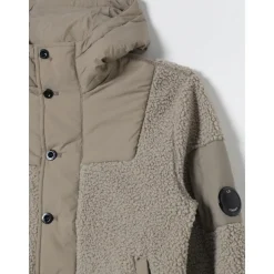 Sherpa Fleece Kapuzenjacke