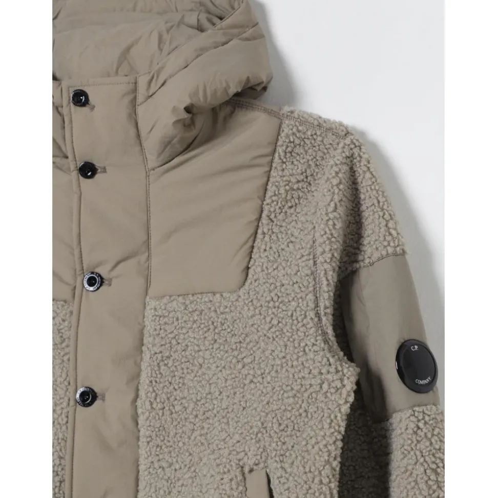 Sherpa Fleece Kapuzenjacke