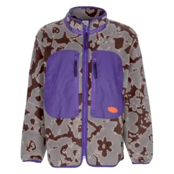 Sherpa Fleecejacke mit Pam Design