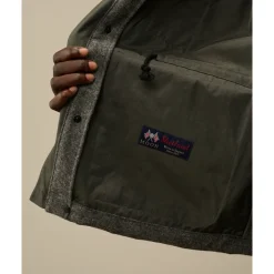 Shetland Twill Mille Jacke Anthrazitgrau