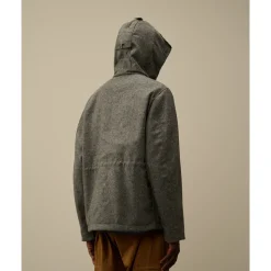 Shetland Twill Mille Jacke Anthrazitgrau