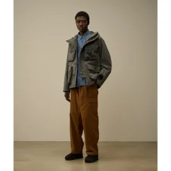 Shetland Twill Mille Jacke Anthrazitgrau