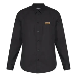 Shirt mit Logo-Applikation
