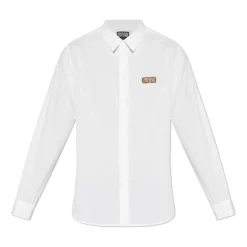 Shirt mit Logo-Applikation