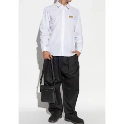 Shirt mit Logo-Applikation