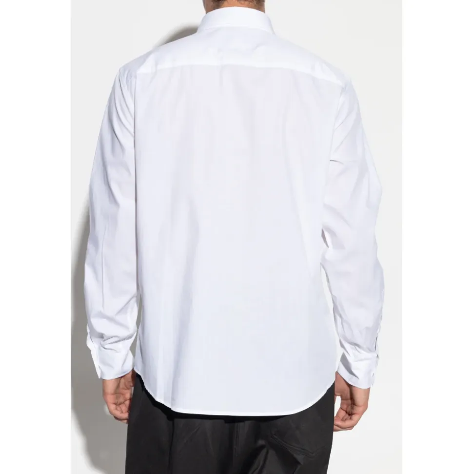 Shirt mit Logo-Applikation