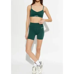 Short Leggings mit Logo