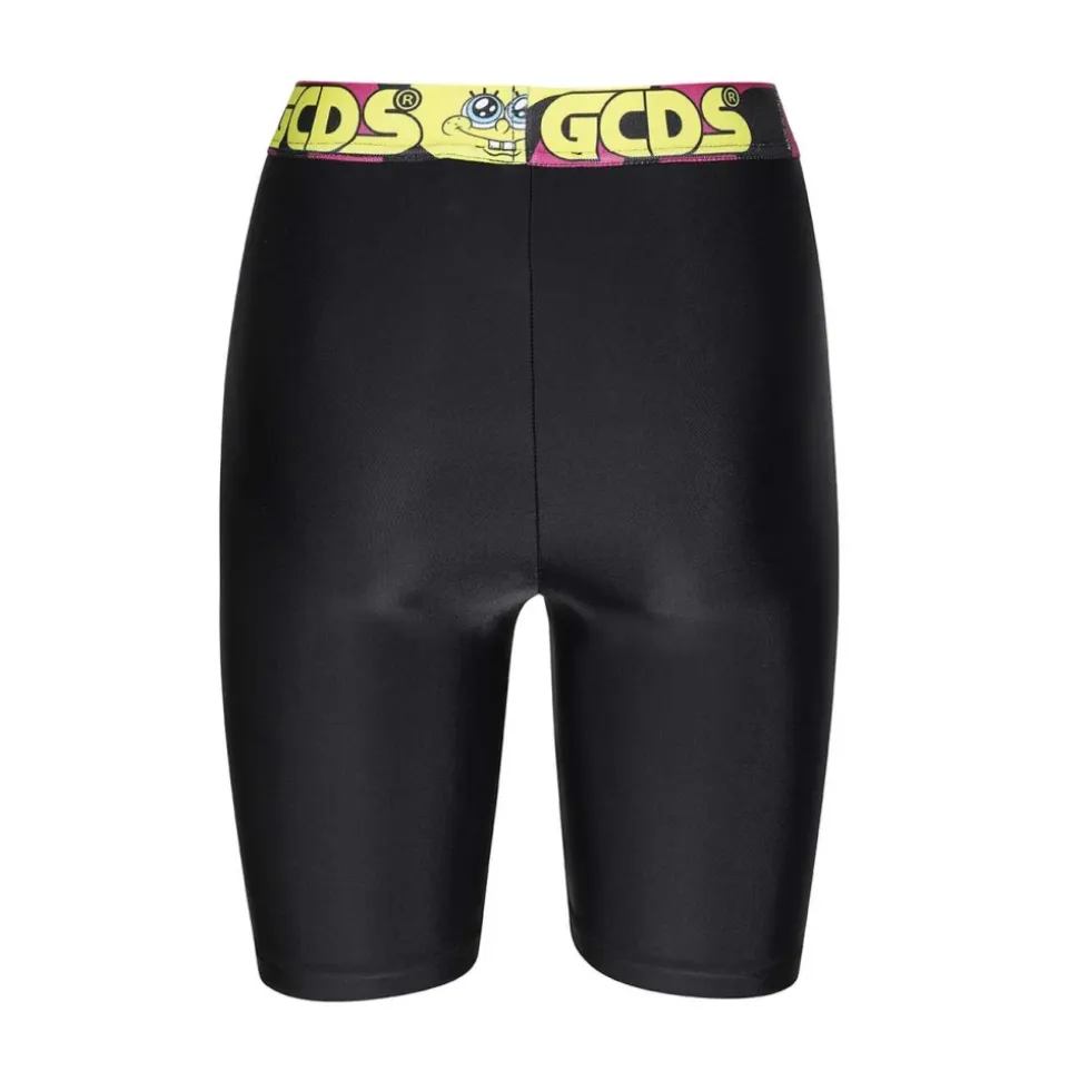 Shorts mit Logo-Print und elastischem Bund