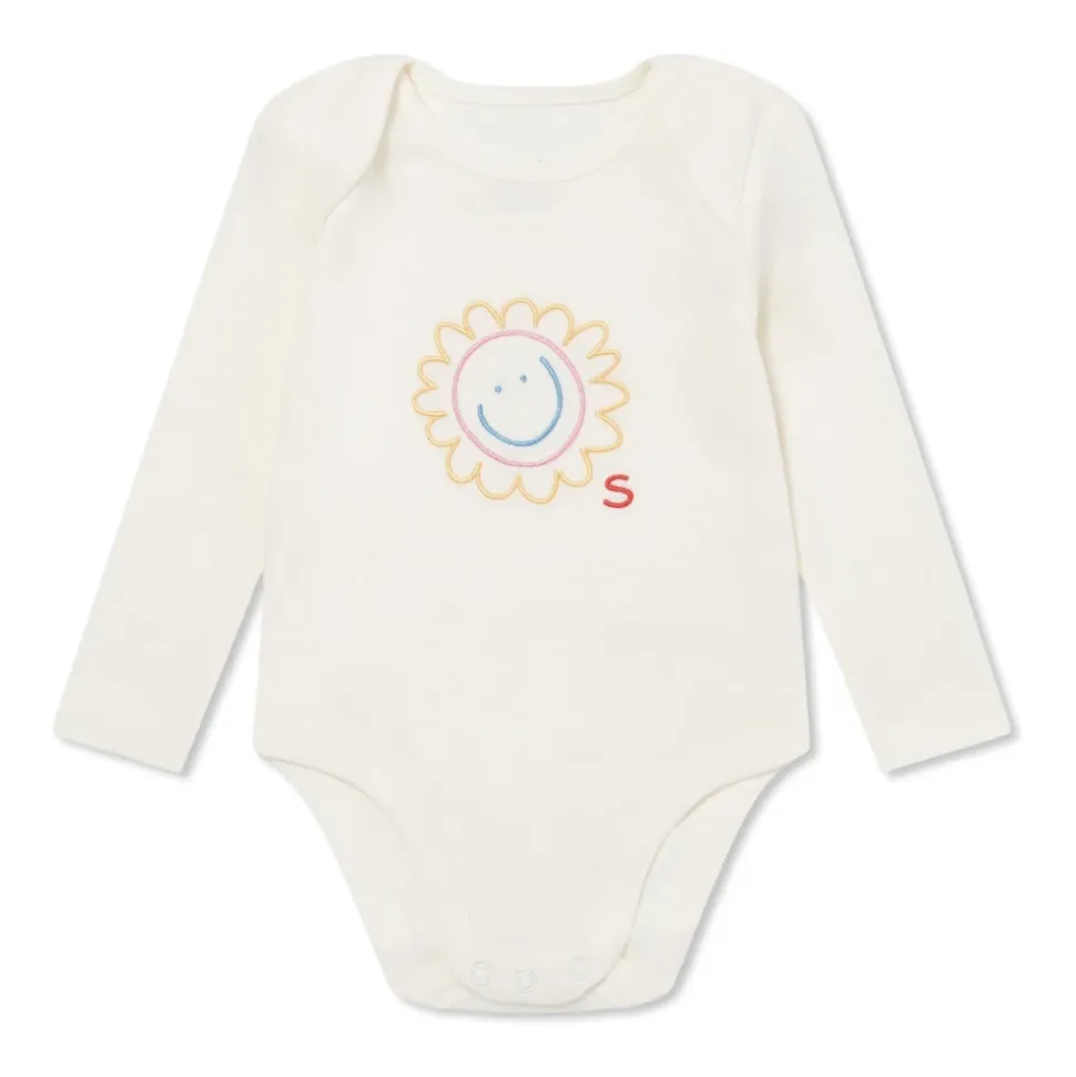 Siebener-Pack Baby-Strampler