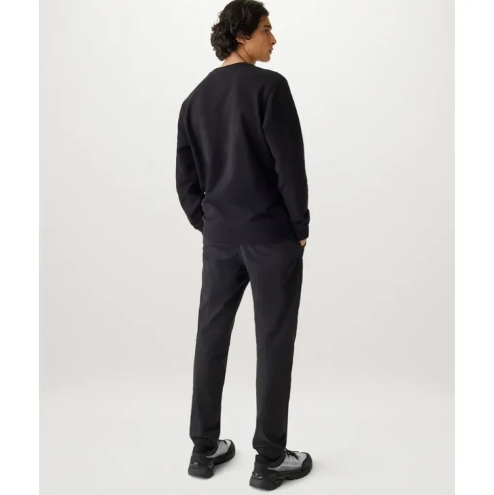 Signature Crewneck Sweatshirt in Schwarz