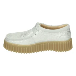 Silberne Low-Top Sportschuhe