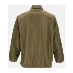 Silk Poly Coach Jacket