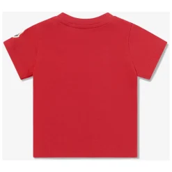 Ski Bär T-Shirt in Rot