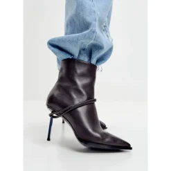 Skulptierte Wrap Knöchelstiefel