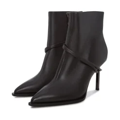 Skulptierte Wrap Knöchelstiefel