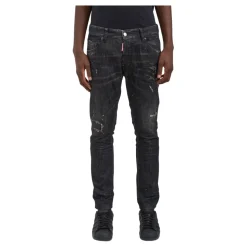 Slim Fit Cotton Stretch Denim Skater Jeans