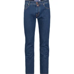 Slim Fit Denim Jeans mit Stickerei