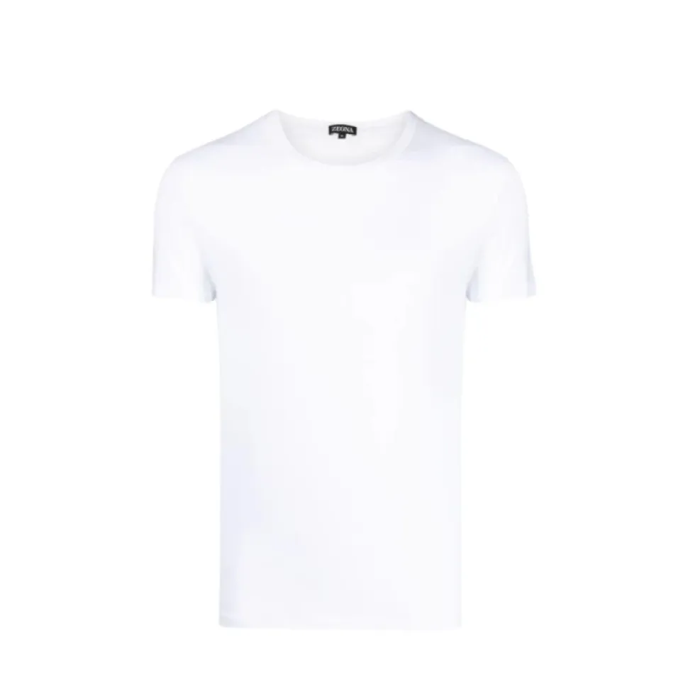 Slim Fit Stretch Baumwoll-T-Shirt
