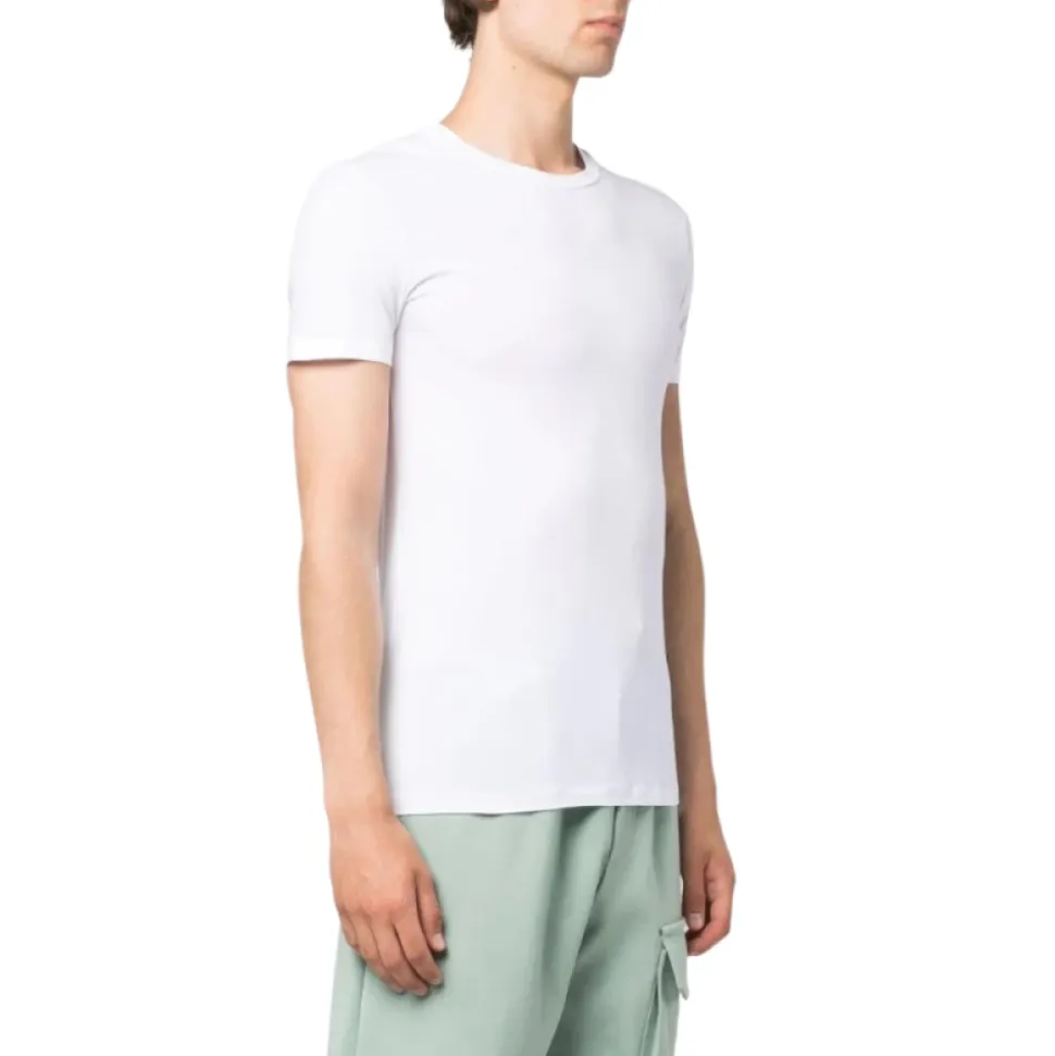 Slim Fit Stretch Baumwoll-T-Shirt