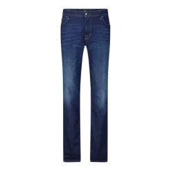 Slim-Fit 5-Pocket Reißverschluss Jeans