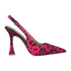 Slingpumps mit Schnallenabsatz