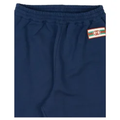 Slip-On Hose mit Logo-Stickerei