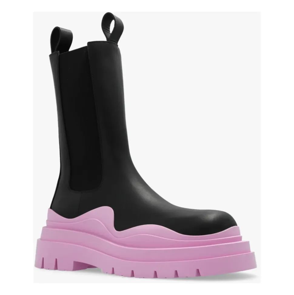 Slip-on Knöchelstiefel mit Tire