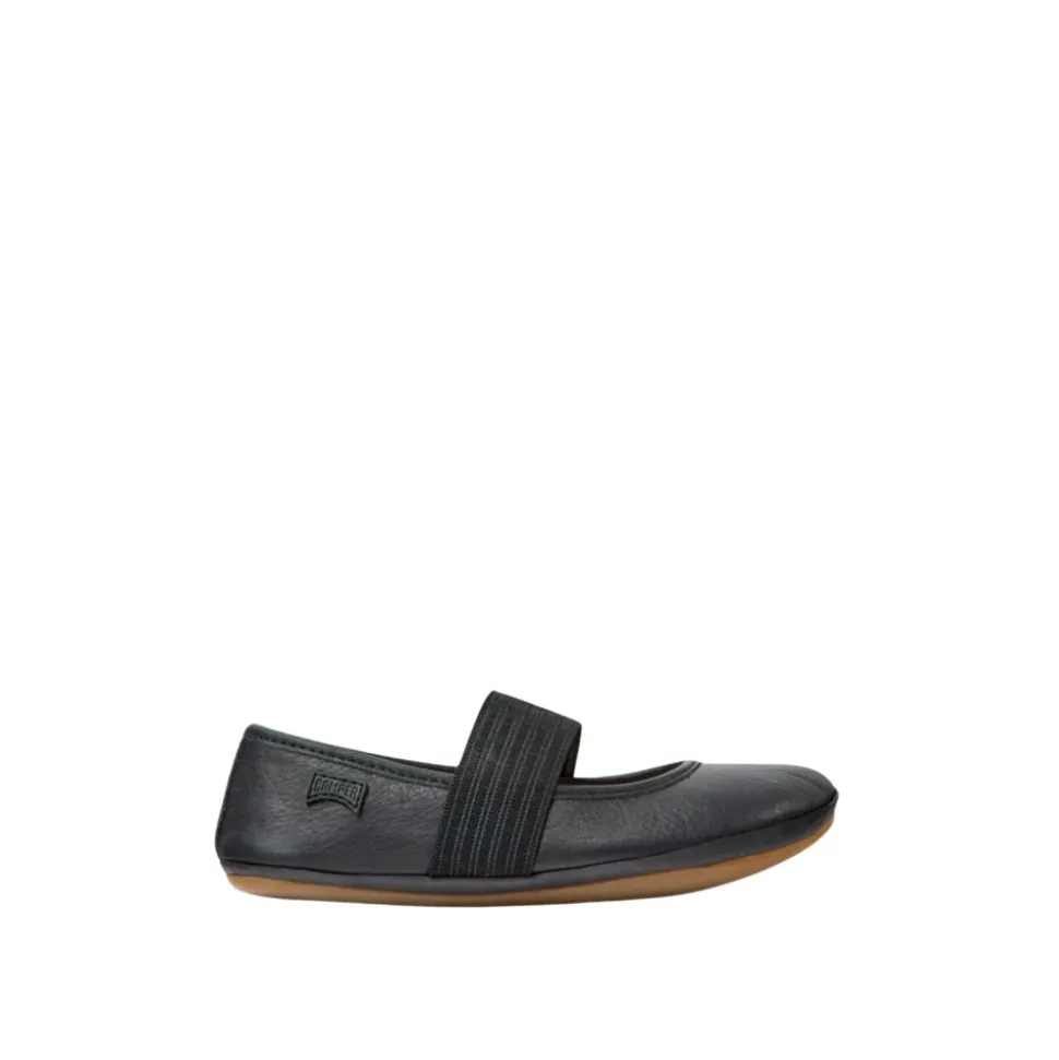 Slip-On Leder Ballerinas