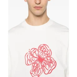 Slogan Hibiscus T-Shirt