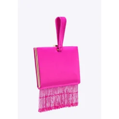 Small Square Satin Clutch