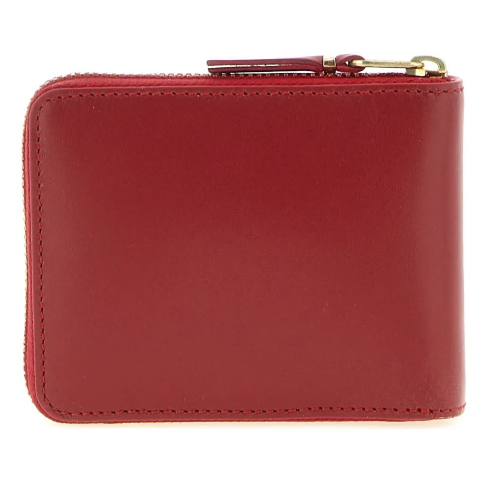 Small Zipped Leather Wallet