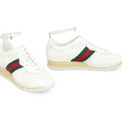 Sneakers aus Wildleder mit Verstellbarem Knöchelriemen