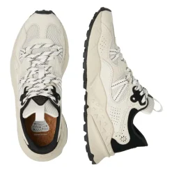 Sneakers aus Wildleder und technischem Gewebe