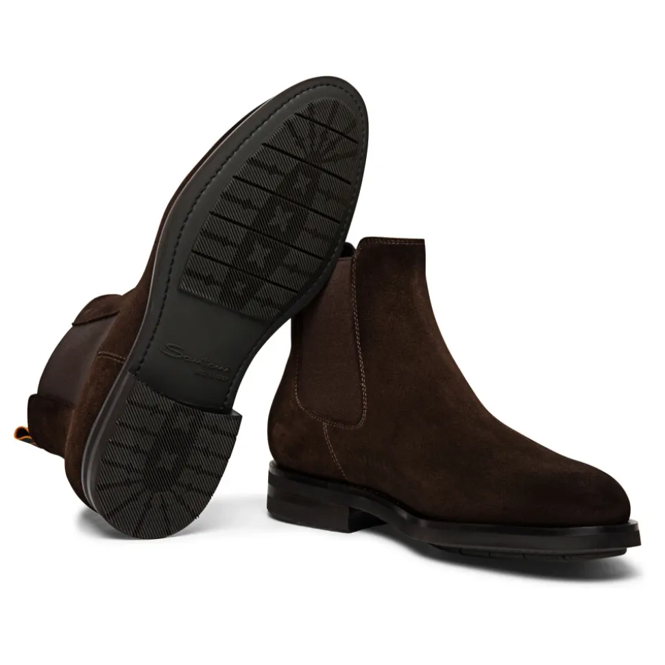 Soft Suede Chelsea Boot