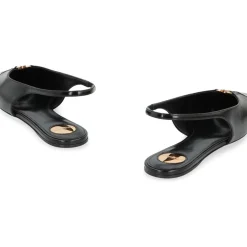 Spitz zulaufende Slingback-Ballettflats