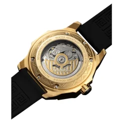 Sportliche Edelstahluhr mit Silikonarmband