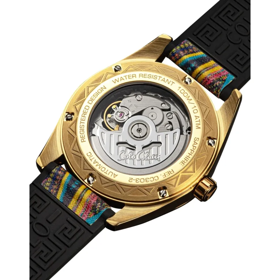 Sportliche Edelstahluhr mit Silikonarmband