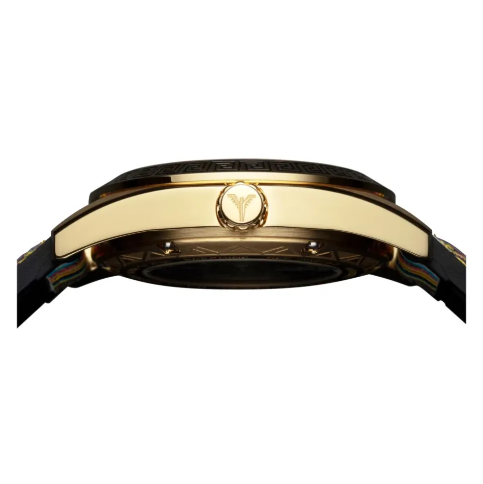 Sportliche Edelstahluhr mit Silikonarmband
