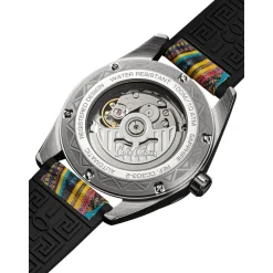 Sportliche Edelstahluhr mit Silikonarmband