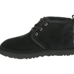 Sportliche Mitte Schwarze Wildlederschuhe