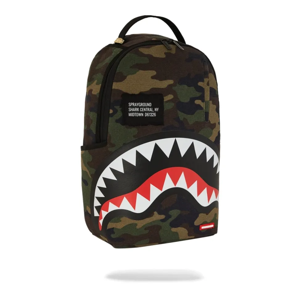 Stadt Reiserucksack mit Hai Design