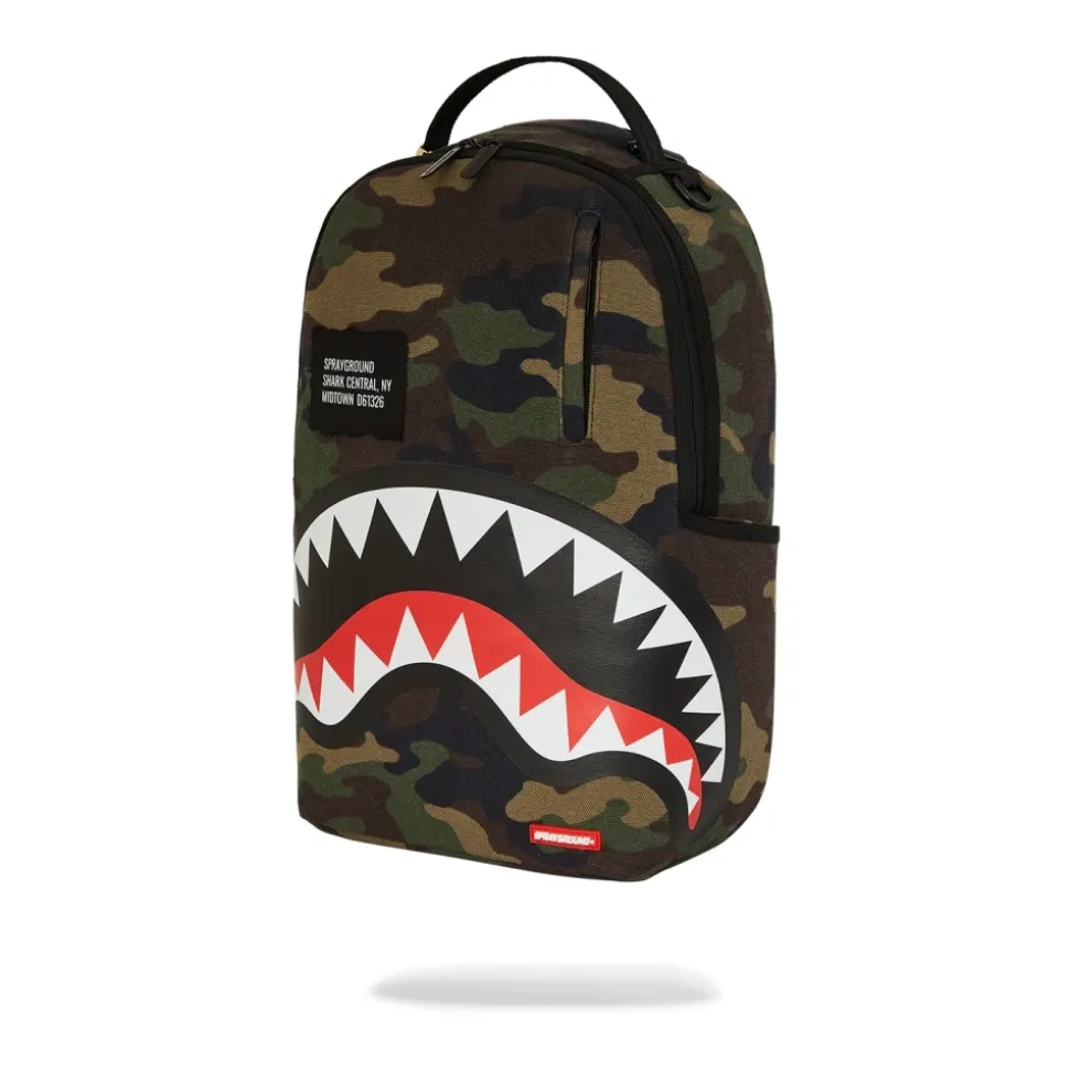 Stadt Reiserucksack mit Hai Design