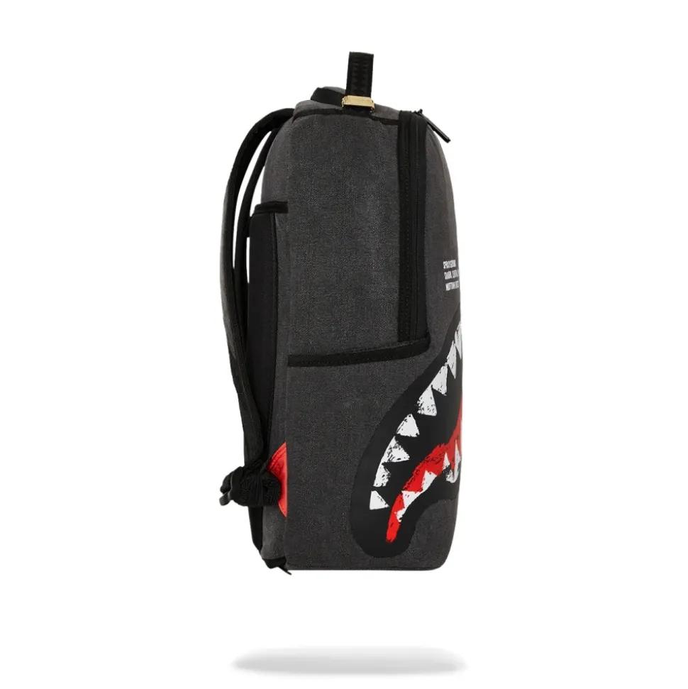 Stadt-Reiserucksack mit Haifisch-Design