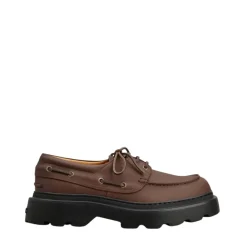 Städtischer Bootsschuh mit Gummisohle