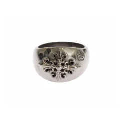 Sterling Silber Fleur de Lis Ring