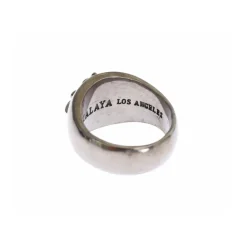 Sterling Silber Fleur de Lis Ring